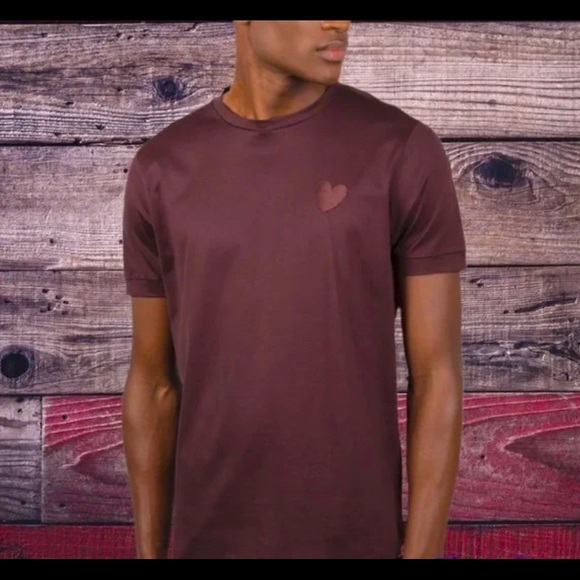 Inimigo Tee w/Embroidered Heart - Picture 1 of 3